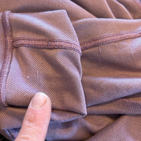 Lululemon Womens Heather Purple Every Moment Crew Neck Pullover Sweatshirt 6/8? - Picture 5 of 6